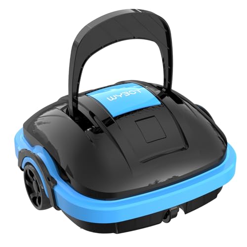 WYBOT – Kabelloser Poolroboter mit Dual-Motor, Auto-Parken, Für Aufstell- & Einbaubecken bis 50 m², Automatischer Poolsauger