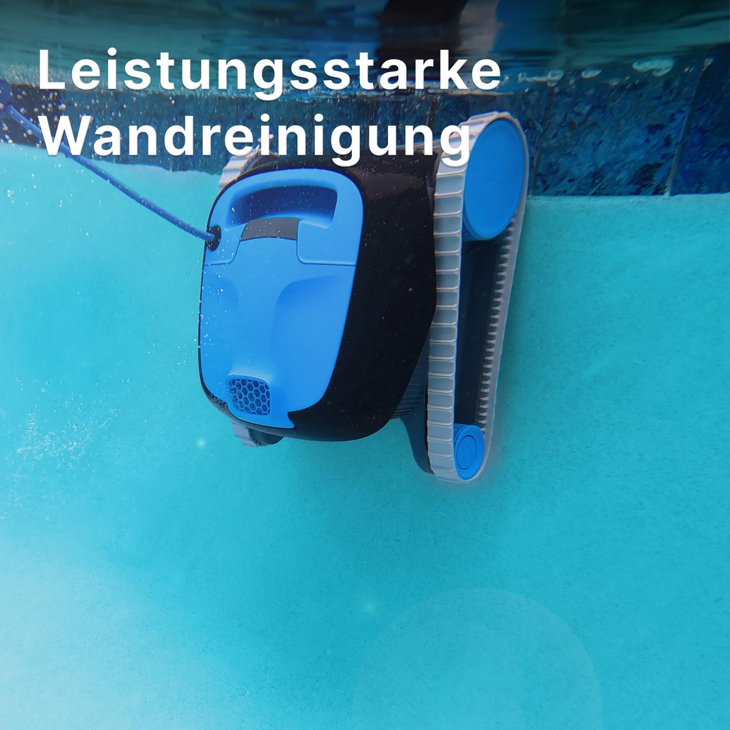 Dolphin Nautilus CC – Automatischer Poolroboter mit Kabel, Boden- & Wandreinigung, Für Eingelassene Pools bis 10 m, Energiesparend