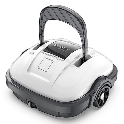 WYBOT – Kabelloser Poolroboter, Dual-Motor, 100 Min Laufzeit, Auto-Parken, Für Flachboden & Aufstellpools bis 80 m²