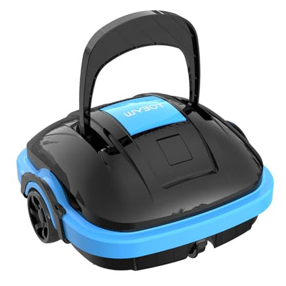 WYBOT – Kabelloser Poolroboter mit Dual-Motor, Auto-Parken, Für Aufstell- & Einbaubecken bis 50 m², Automatischer Poolsauger