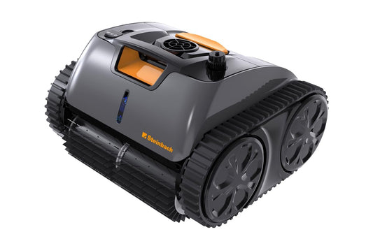 Steinbach Poolrunner SMART RXB 450 – Poolsauger mit App, 150 Min Laufzeit, Für Pools bis 40 m², Auch für Salzwasser geeignet