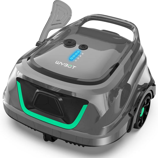 WYBOT A1 (2025) – Kabelloser Poolroboter, 120 Min Laufzeit, Doppelfilter für effektive Poolreinigung